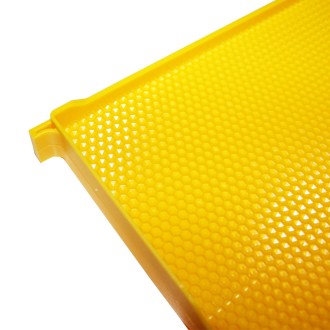 Celoplastový rámik rm 39x24 - termoplast - žltý